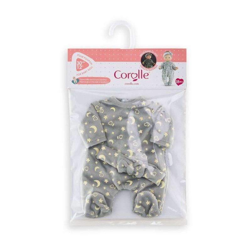 Pyjama - Corolle - Brille dans la Nuit - 30 cm - Doux - Phosphorescent