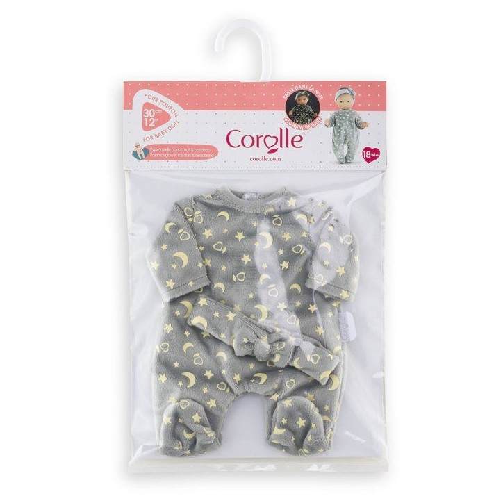 Pyjama - Corolle - Brille dans la Nuit - 30 cm - Doux - Phosphorescent Pyjama - Corolle - Brille dans la Nuit - 30 cm - Doux - Phosphorescent