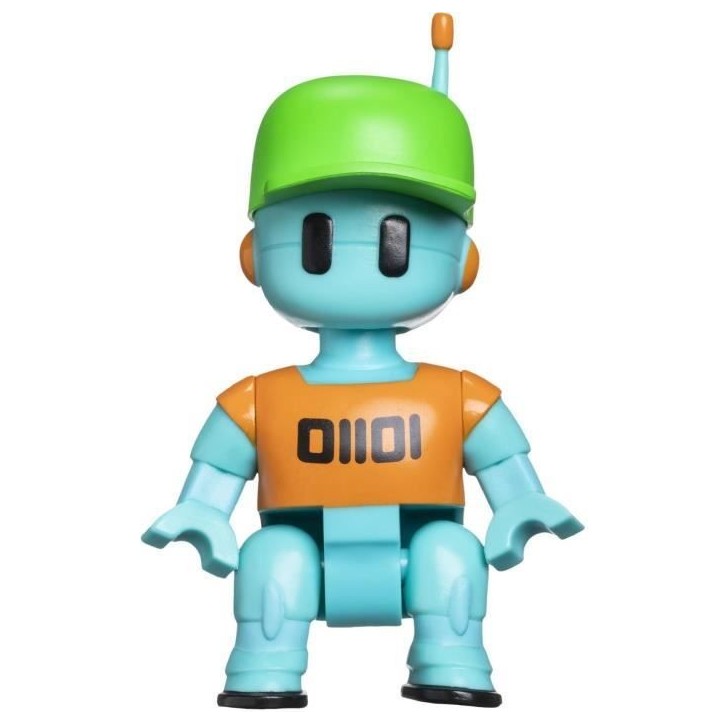 Figurine articulée - BANDAI - Stumble Guys - Robot Guy - 11 cm - Avec stickers Figurine articulée - BANDAI - Stumble Guys - Robot Guy - 11 cm - Avec stickers