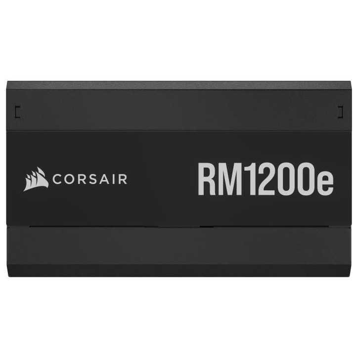 Alimentation PC - CORSAIR - RM1200e - 1200 W - Modulaire - ATX 3.1 - 80 PLUS Gold – Cybenetics Platinum