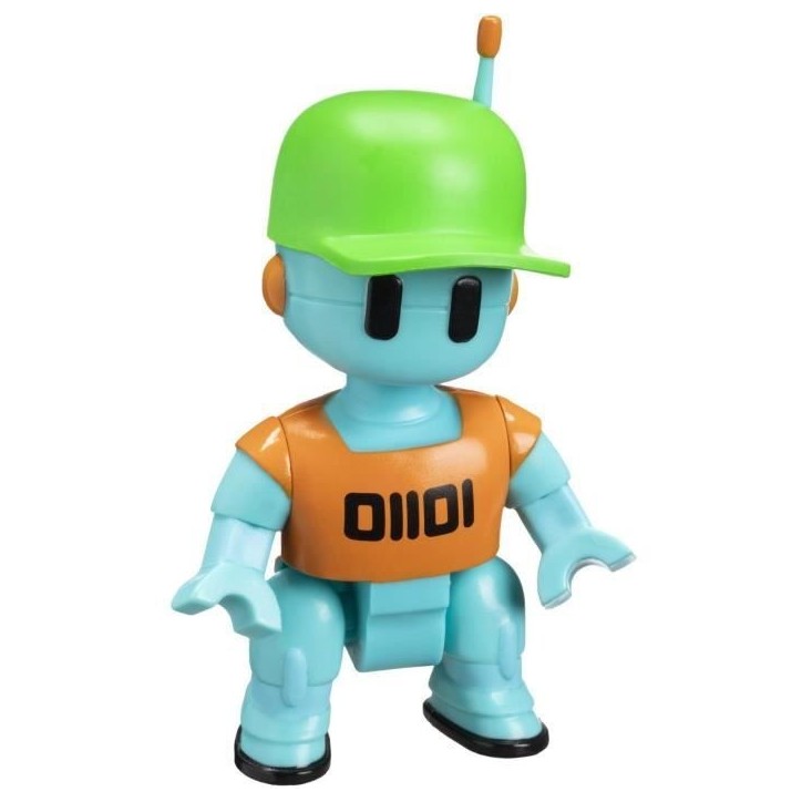 Figurine articulée - BANDAI - Stumble Guys - Robot Guy - 11 cm - Avec stickers Figurine articulée - BANDAI - Stumble Guys - Robot Guy - 11 cm - Avec stickers