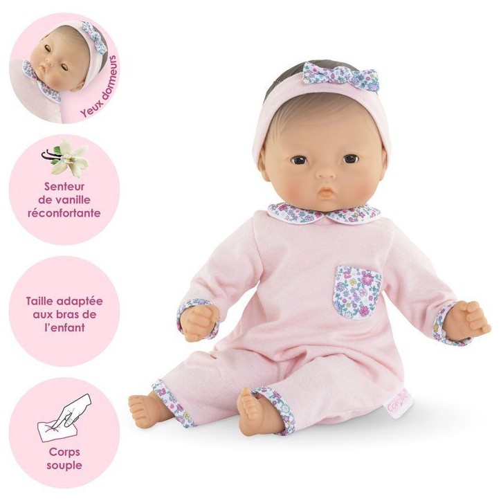 Poupon - COROLLE - Bébé calin Mila - 30 cm - Des 18 mois Poupon - COROLLE - Bébé calin Mila - 30 cm - Des 18 mois