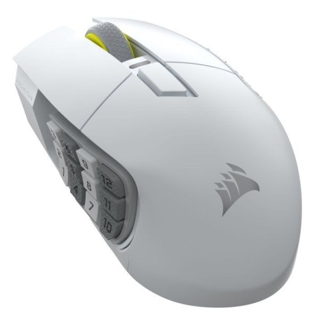 Souris gamer - Sans fil - Corsair - Scimitar Elite WL SE - Blanc