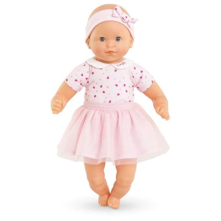 Poupon - COROLLE - Mon Adorable Petit Poupon Coeurs - 30 cm - des 12 mois Poupon - COROLLE - Mon Adorable Petit Poupon Coeurs - 30 cm - des 12 mois