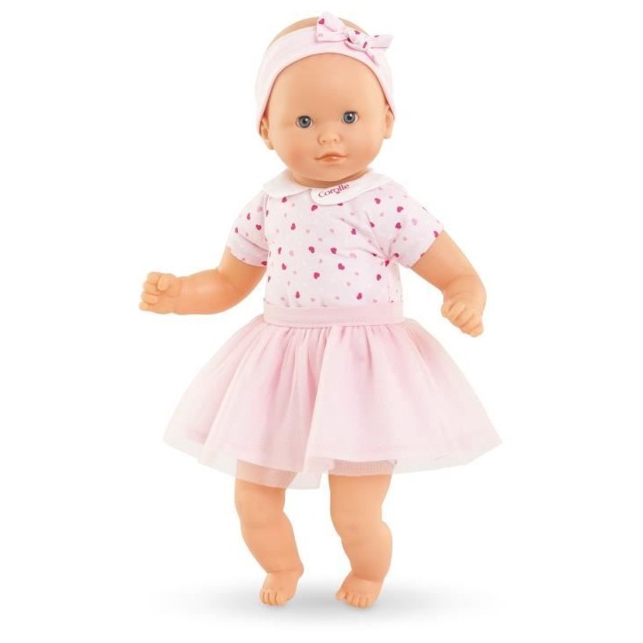 Poupon - COROLLE - Mon Adorable Petit Poupon Coeurs - 30 cm - des 12 mois Poupon - COROLLE - Mon Adorable Petit Poupon Coeurs - 30 cm - des 12 mois
