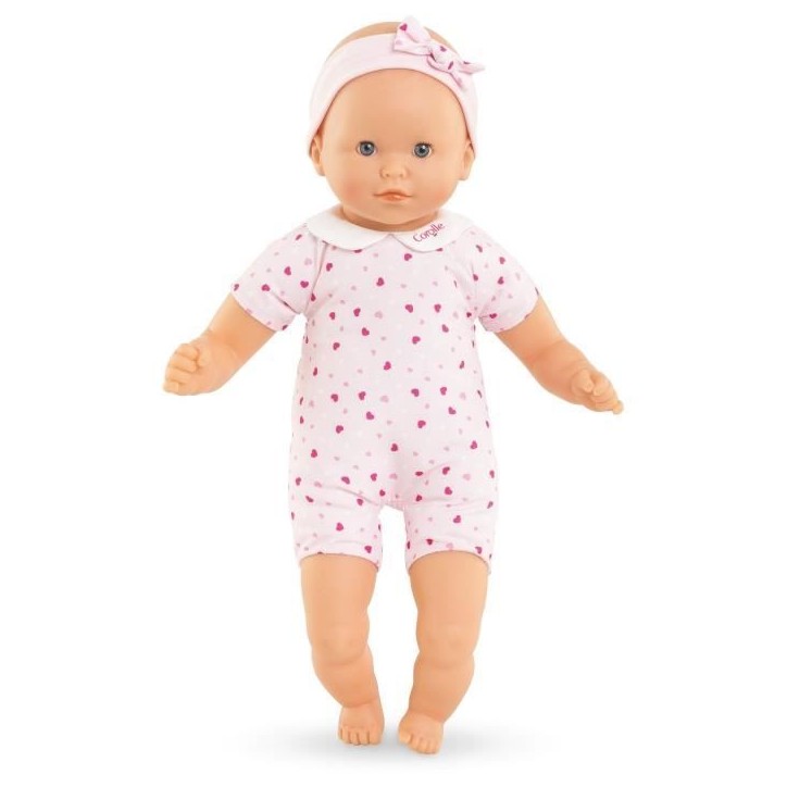 Poupon - COROLLE - Mon Adorable Petit Poupon Coeurs - 30 cm - des 12 mois Poupon - COROLLE - Mon Adorable Petit Poupon Coeurs - 30 cm - des 12 mois
