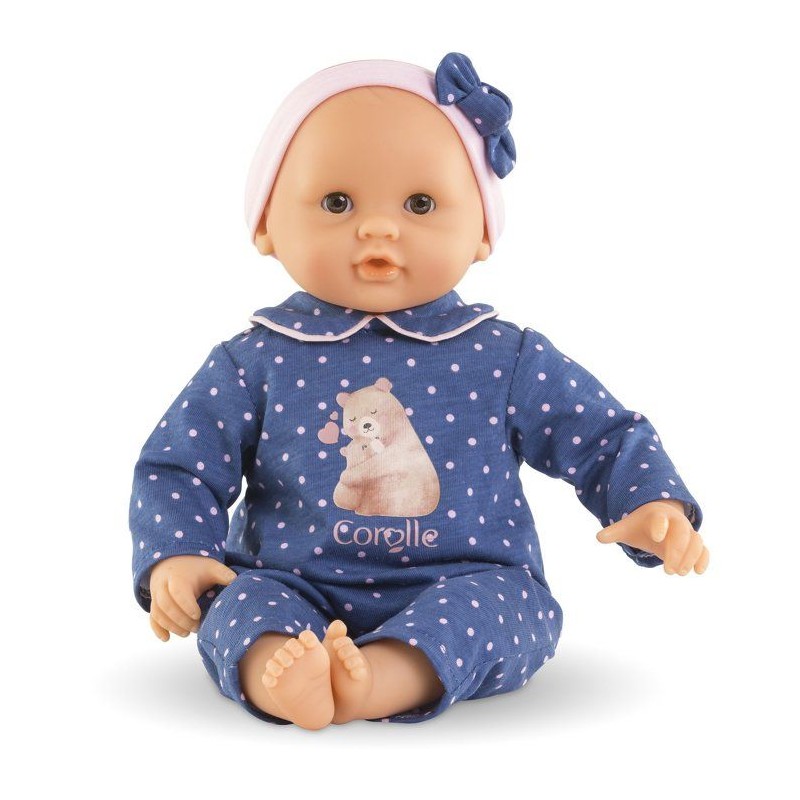 Poupon - COROLLE - Bébé Calin Capucine - Ourson - 30 cm - Des 18 moi