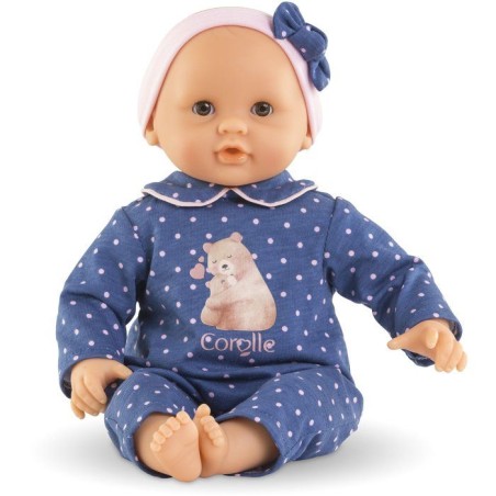 Poupon - COROLLE - Bébé Calin Capucine - Ourson - 30 cm - Des 18 moi