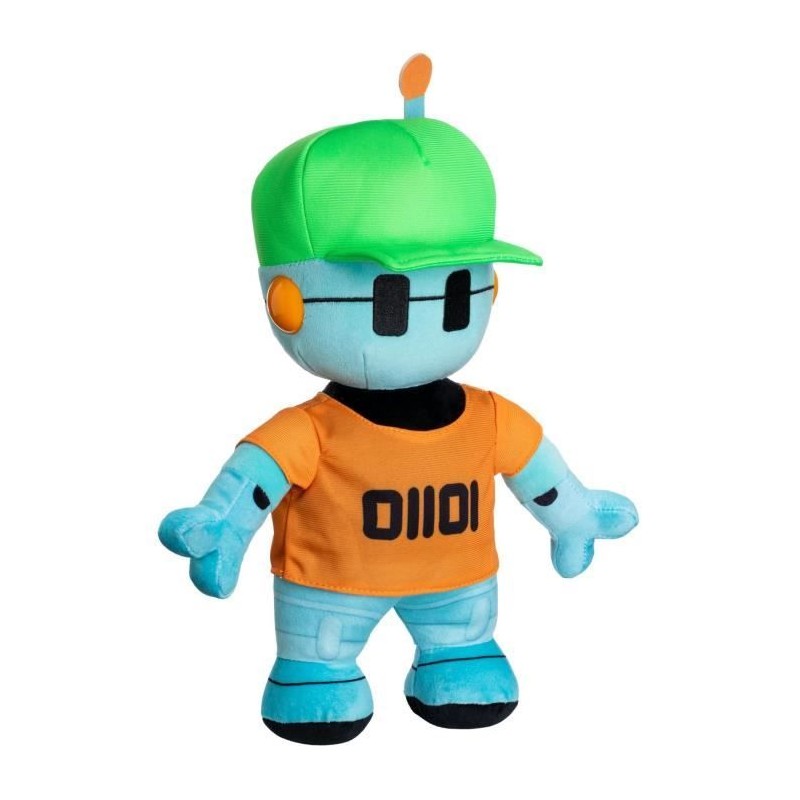 Grande peluche - BANDAI - Stumble Guys - Robot Guy - 30 cm Grande peluche - BANDAI - Stumble Guys - Robot Guy - 30 cm