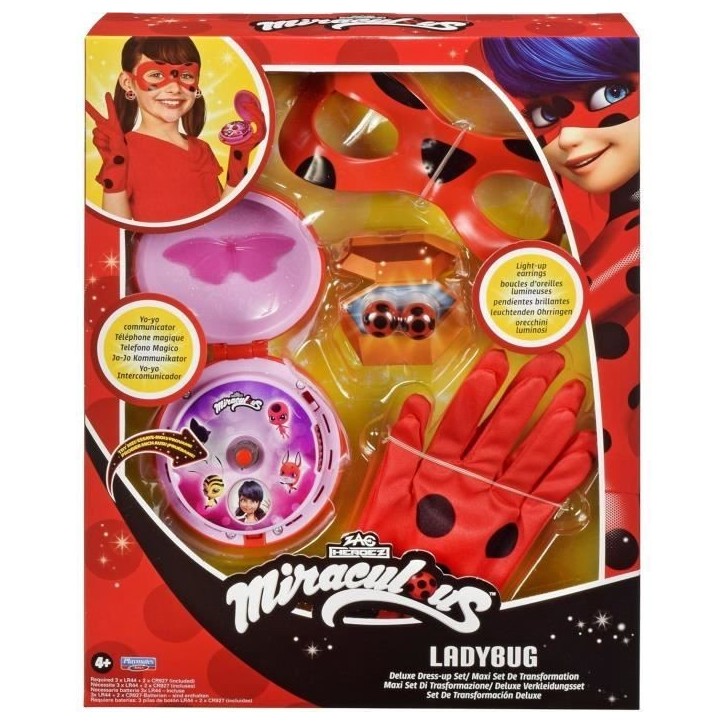 Set de transformation Deluxe - BANDAI - Miraculous - P50619 - Ladybug