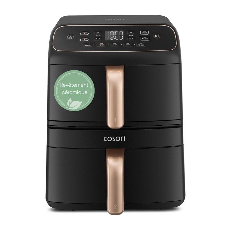 Friteuse sans huile COSORI - Turbo Tower Pro Smart Compact - Capacité