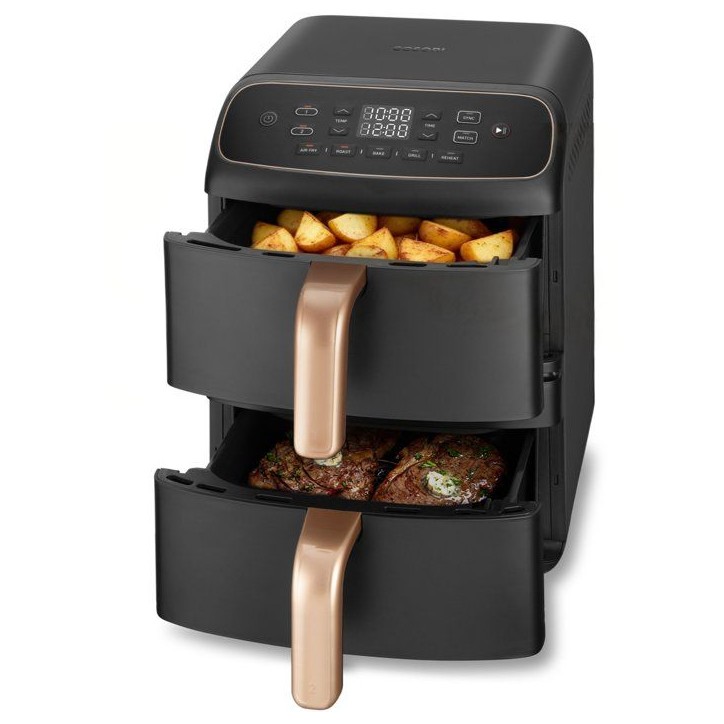 Friteuse sans huile COSORI - Turbo Tower Pro Smart Compact - Capacité 8,6L - 5 programmes - 2630W - Noir Friteuse sans huile COSORI - Turbo Tower Pro Smart Compact - Capacité 8,6L - 5 programmes - 2630W - Noir