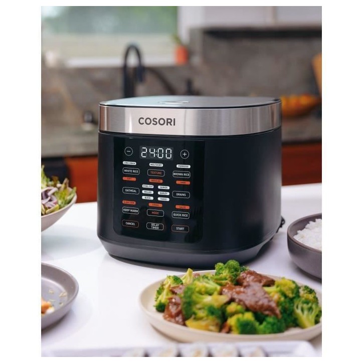 Multicuiseur COSORI - Capacité 5L - 17 programmes de cuisson - Jusqu'a 120°C - 970W Multicuiseur COSORI - Capacité 5L - 17 programmes de cuisson - Jusqu'a 120°C - 970W