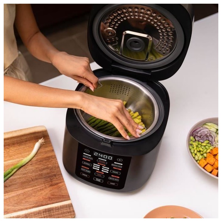 Multicuiseur COSORI - Capacité 5L - 17 programmes de cuisson - Jusqu'a 120°C - 970W Multicuiseur COSORI - Capacité 5L - 17 programmes de cuisson - Jusqu'a 120°C - 970W