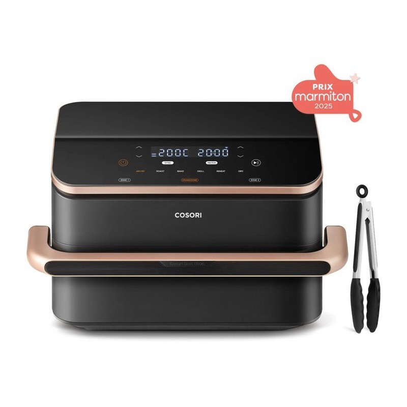 Friteuse sans huile COSORI - Dual Blaze Twinfry Chef Edition - Capacit