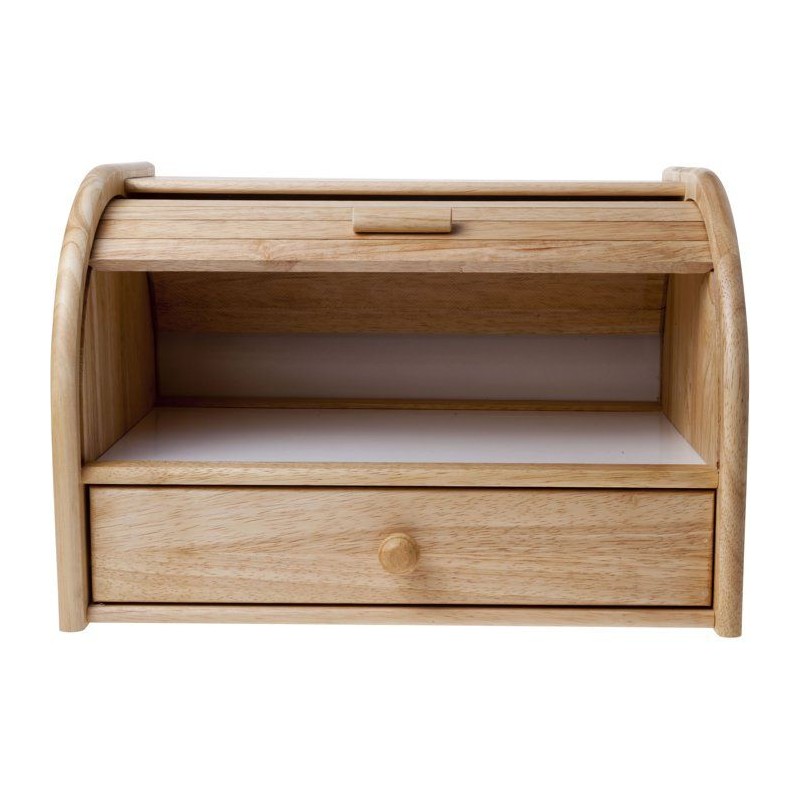 Boîte a pain - COSY & TRENDY - Avec tiroir - 40 x 27 x 27 cm - Bois