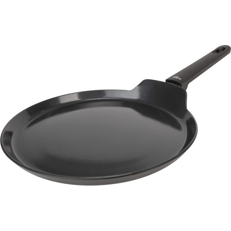 Crépiere - COSY & TRENDY - FULL BLACK - Aluminium - Ø24 cm - Tous fe