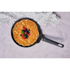 Crépiere - COSY & TRENDY - FULL BLACK - Aluminium - Ø24 cm - Tous fe