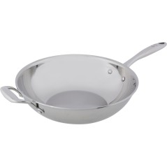Wok - COSY & TRENDY - CLASSIC - Acier inoxydable - Ø30 cm - Tous feux