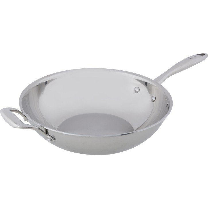 Wok - COSY & TRENDY - CLASSIC - Acier inoxydable - Ø30 cm - Tous feux dont induction Wok - COSY & TRENDY - CLASSIC - Acier inoxydable - Ø30 cm - Tous feux dont induction