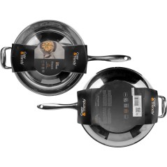 Wok - COSY & TRENDY - CLASSIC - Acier inoxydable - Ø30 cm - Tous feux