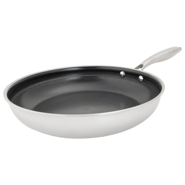 Poele - COSY & TRENDY - HEXAPRO - Acier inoxydable - Ø28 cm - Anti-adhésive - Tous feux dont induction