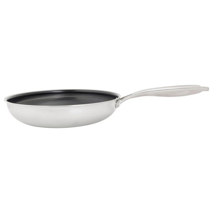Poele - COSY & TRENDY - HEXAPRO - Acier inoxydable - Ø28 cm - Anti-adhésive - Tous feux dont induction