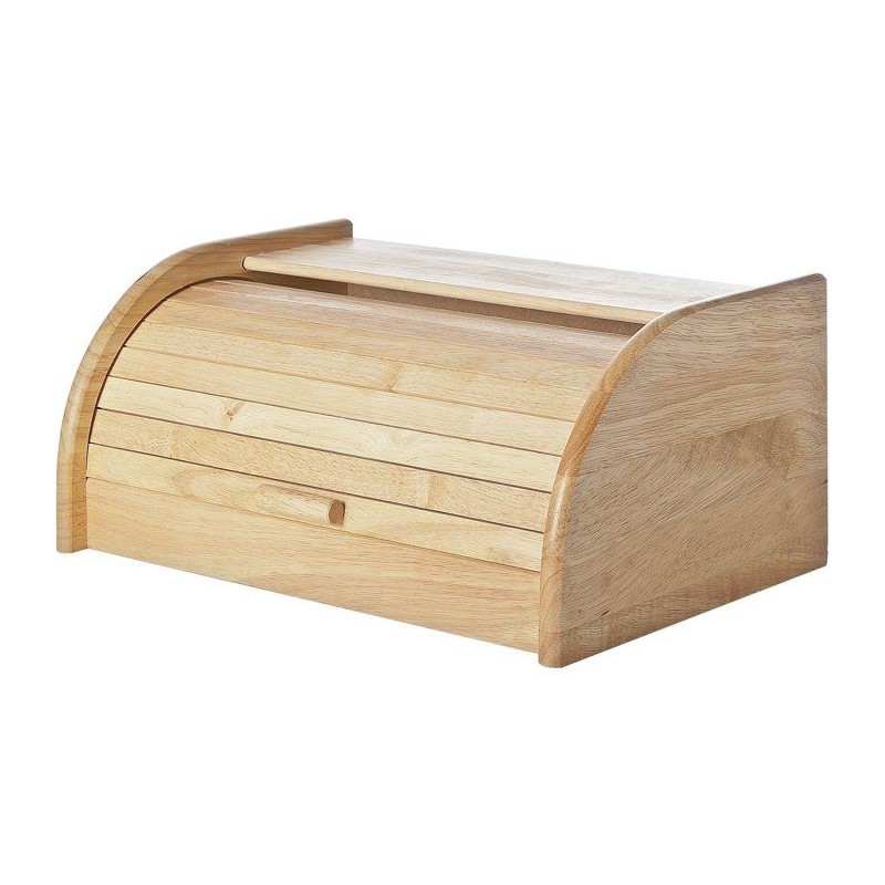 Boîte a pain - COSY & TRENDY - Avec couvercle - 40 x 27 x 18 cm - Boi