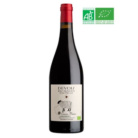 Devois des Agneaux d'Aumelas Vignobles Jeanjean Cousu main 2023 Langue