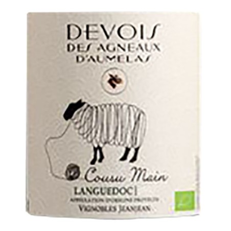 Devois des Agneaux d'Aumelas Vignobles Jeanjean Cousu main 2023 Languedoc - Vin rouge de Languedoc - Bio