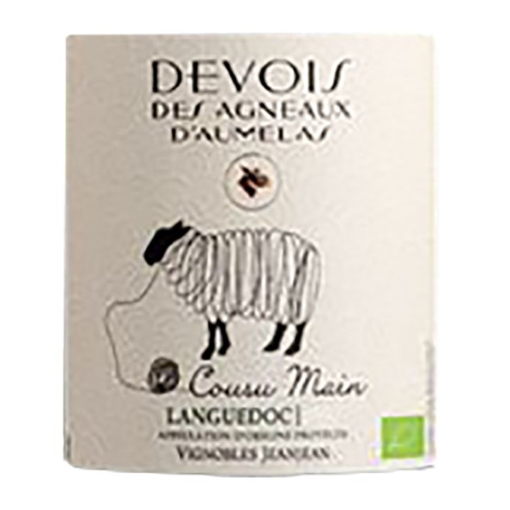 Devois des Agneaux d'Aumelas Vignobles Jeanjean Cousu main 2023 Languedoc - Vin rouge de Languedoc - Bio