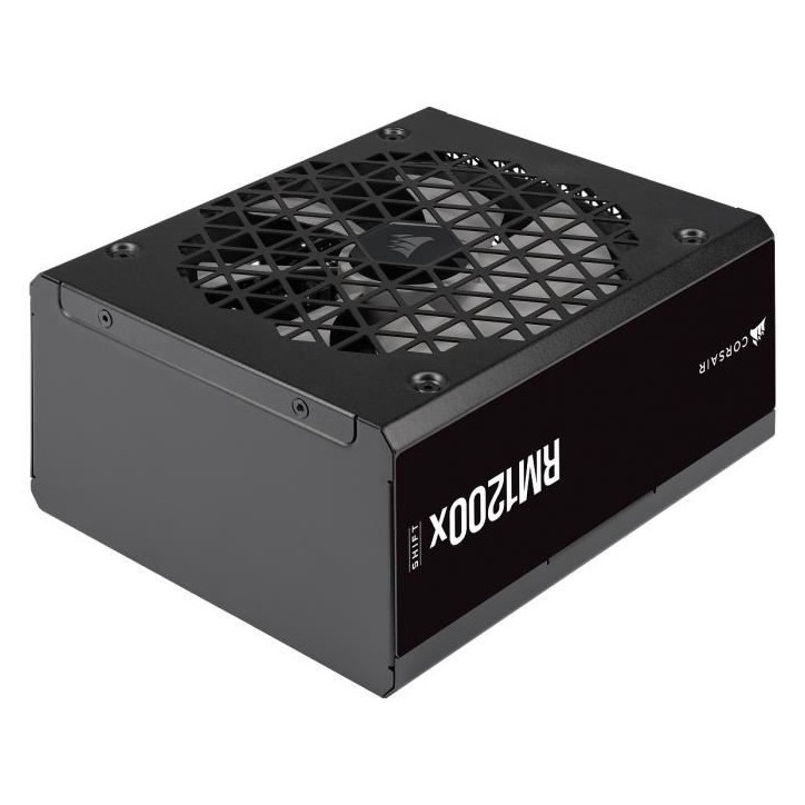CORSAIR - RM1200x - Bloc d'alimentation - 1200 Watt - RMx Shift Series - Certifié 80 PLUS Gold (CP-9020254-EU) CORSAIR - RM1200x - Bloc d'alimentation - 1200 Watt - RMx Shift Series - Certifié 80 PLUS Gold (CP-9020254-EU)