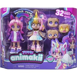 Poupée Personalisable - BANDAI - Animakii - HEA26348 - Licorne et Cha