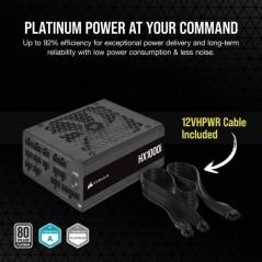 Alimentation PC - CORSAIR - iCUE LINK HX1000i SHIFT - 1000 Watt - Cybe