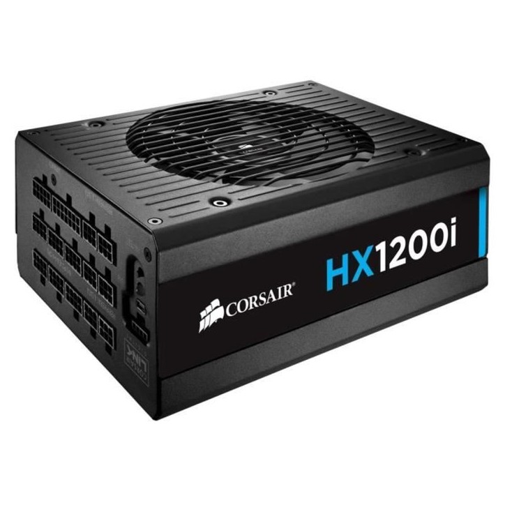 Alimentation PC - CORSAIR - iCUE LINK HX1200i SHIFT - 1200 Watt - Cybenetics Platinum - Fully Modular Alimentation PC - CORSAIR - iCUE LINK HX1200i SHIFT - 1200 Watt - Cybenetics Platinum - Fully Modular