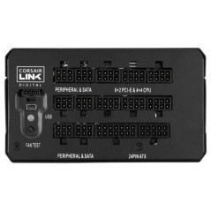 Alimentation PC - CORSAIR - iCUE LINK HX1200i SHIFT - 1200 Watt - Cybe