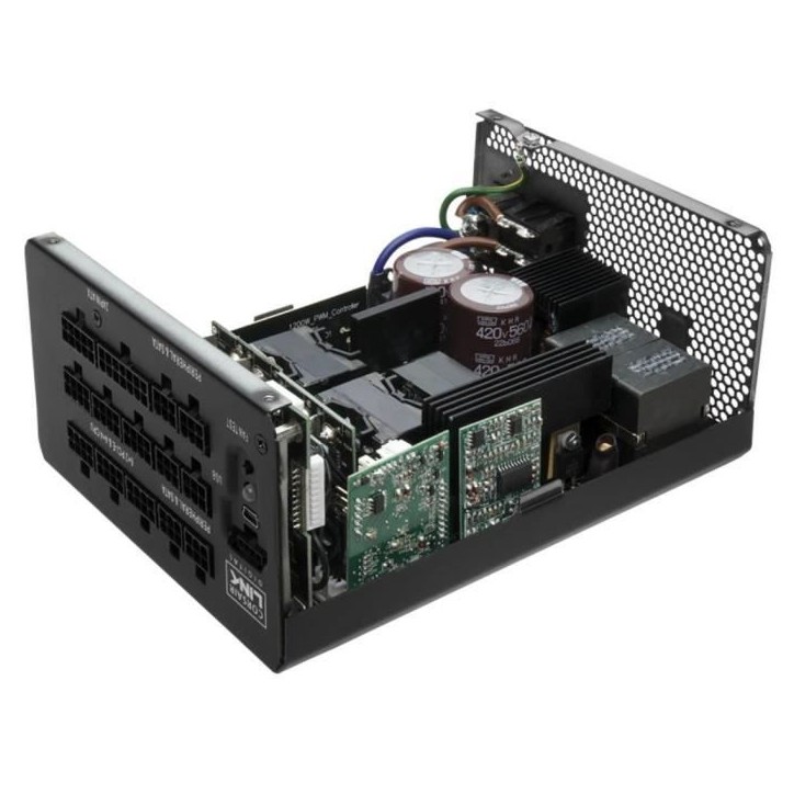 Alimentation PC - CORSAIR - iCUE LINK HX1200i SHIFT - 1200 Watt - Cybenetics Platinum - Fully Modular Alimentation PC - CORSAIR - iCUE LINK HX1200i SHIFT - 1200 Watt - Cybenetics Platinum - Fully Modular