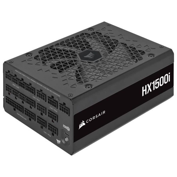 Alimentation PC - CORSAIR - iCUE LINK HX1500i SHIFT - 1500 Watt - Cybenetics Platinum - Fully Modular