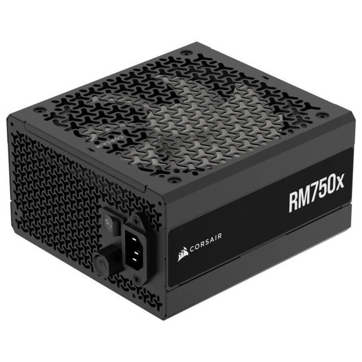 Alimentation PC - CORSAIR - RM750x Shift - 750 Watt - ATX 3.1 - PCIe 5.1 - Cybenetics GOLD Certified - Shifted Modular PSU Alimentation PC - CORSAIR - RM750x Shift - 750 Watt - ATX 3.1 - PCIe 5.1 - Cybenetics GOLD Certified - Shifted Modular PSU
