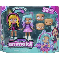Poupée Personalisable - BANDAI - Animakii - HEA26350 - CyberPunk et G