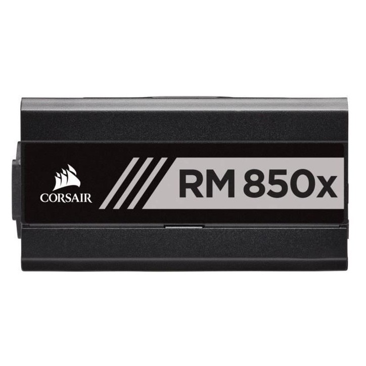 Alimentation PC - CORSAIR - RM850x Shift - 850 Watt - ATX 3.1 - PCIe 5.1 - Cybenetics GOLD Certified - Shifted Modular PSU Alimentation PC - CORSAIR - RM850x Shift - 850 Watt - ATX 3.1 - PCIe 5.1 - Cybenetics GOLD Certified - Shifted Modular PSU