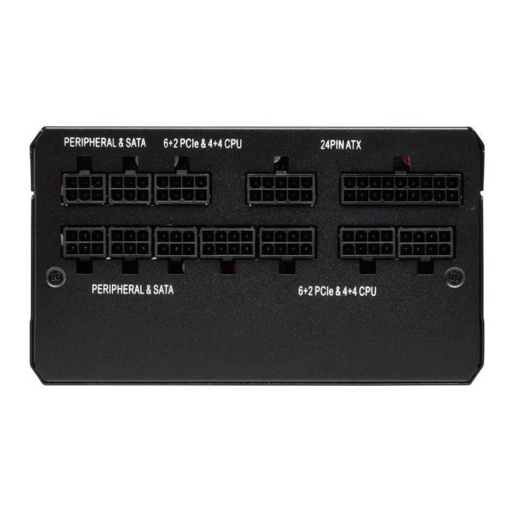 Alimentation PC - CORSAIR - RM850x Shift - 850 Watt - ATX 3.1 - PCIe 5.1 - Cybenetics GOLD Certified - Shifted Modular PSU Alimentation PC - CORSAIR - RM850x Shift - 850 Watt - ATX 3.1 - PCIe 5.1 - Cybenetics GOLD Certified - Shifted Modular PSU