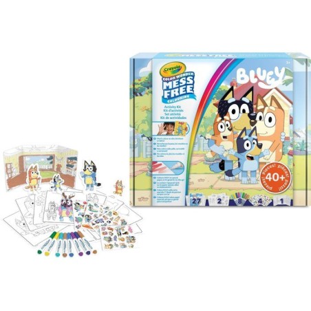 Malette d'activités coloriage - CRAYOLA - Color Wonder - Bluey - Des