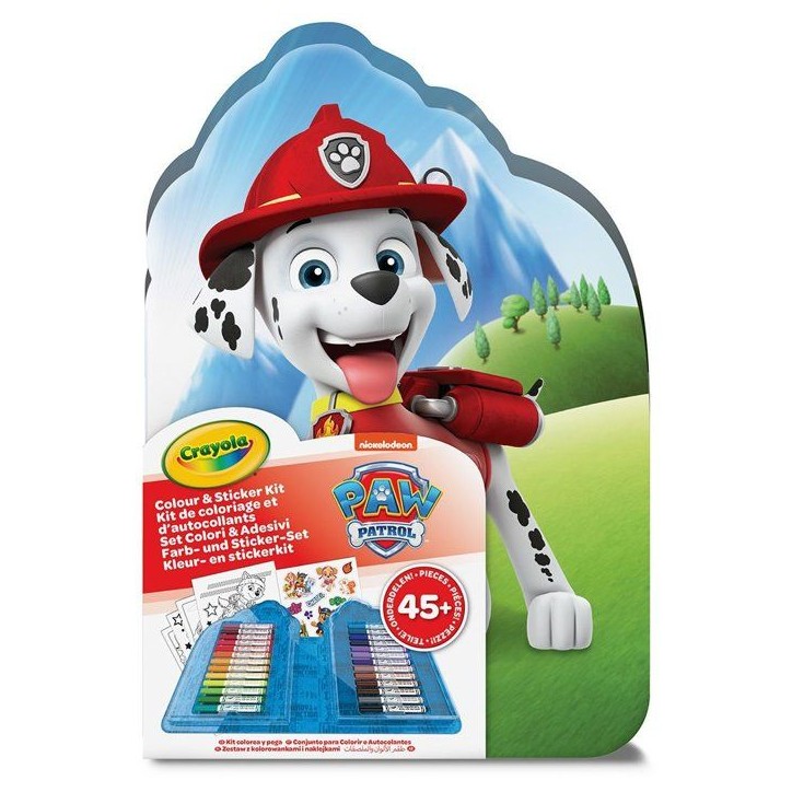 Coffret coloriage - CRAYOLA - Kit créatif - Pat'Patrouille - 45 pieces - Des 5 ans Coffret coloriage - CRAYOLA - Kit créatif - Pat'Patrouille - 45 pieces - Des 5 ans