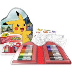 Coffret coloriage - CRAYOLA - Kit créatif - Pokémon - 45 pieces - De