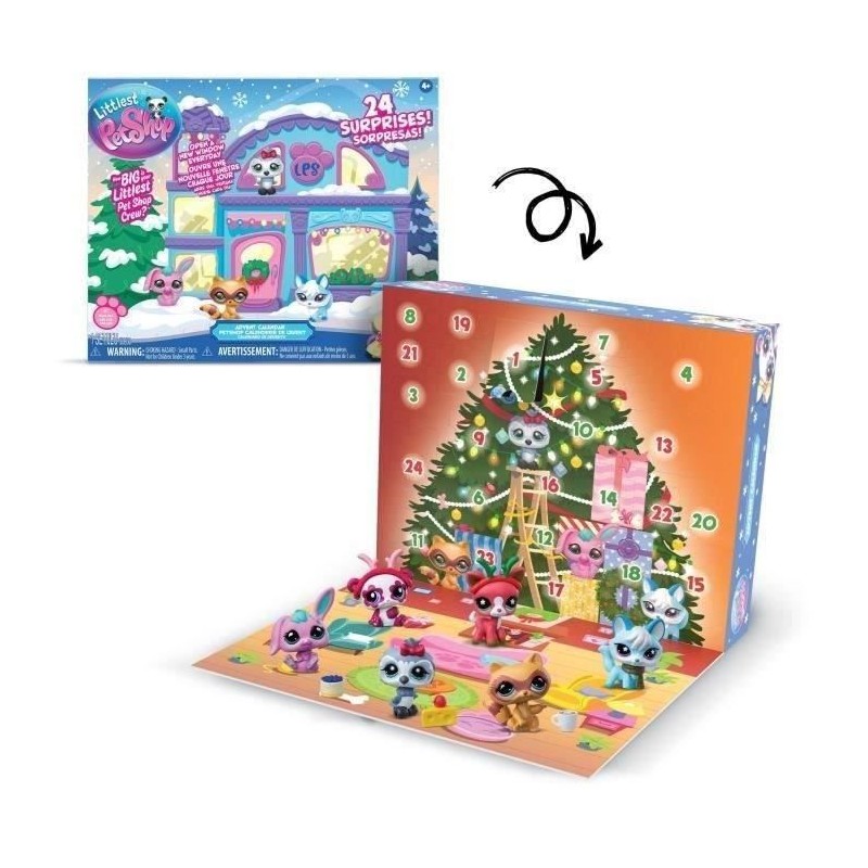Calendrier de l'Avent - BANDAI - Littlest Pet Shop - BF00758 - Edition Calendrier de l'Avent - BANDAI - Littlest Pet Shop - BF00758 - Edition