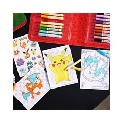 Coffret coloriage - CRAYOLA - Kit créatif - Pokémon - 45 pieces - De