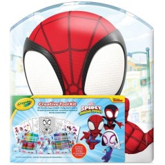 Kit de coloriage créatif - CRAYOLA - Spider-Man - 40 pieces - Des 5 a