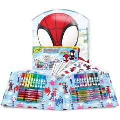 Kit de coloriage créatif - CRAYOLA - Spider-Man - 40 pieces - Des 5 ans