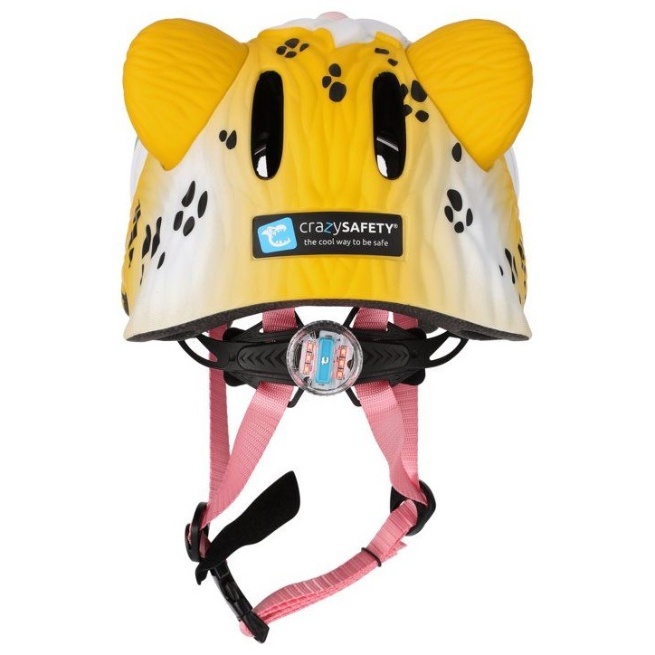 Casque Vélo - CRAZY SAFETY - Léopard - Taille S (49-55cm) Casque Vélo - CRAZY SAFETY - Léopard - Taille S (49-55cm)